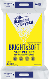 DIAMOND CRYSTAL® BRIGHT AND SOFT WATER SOFTENER SALT PELLETS
